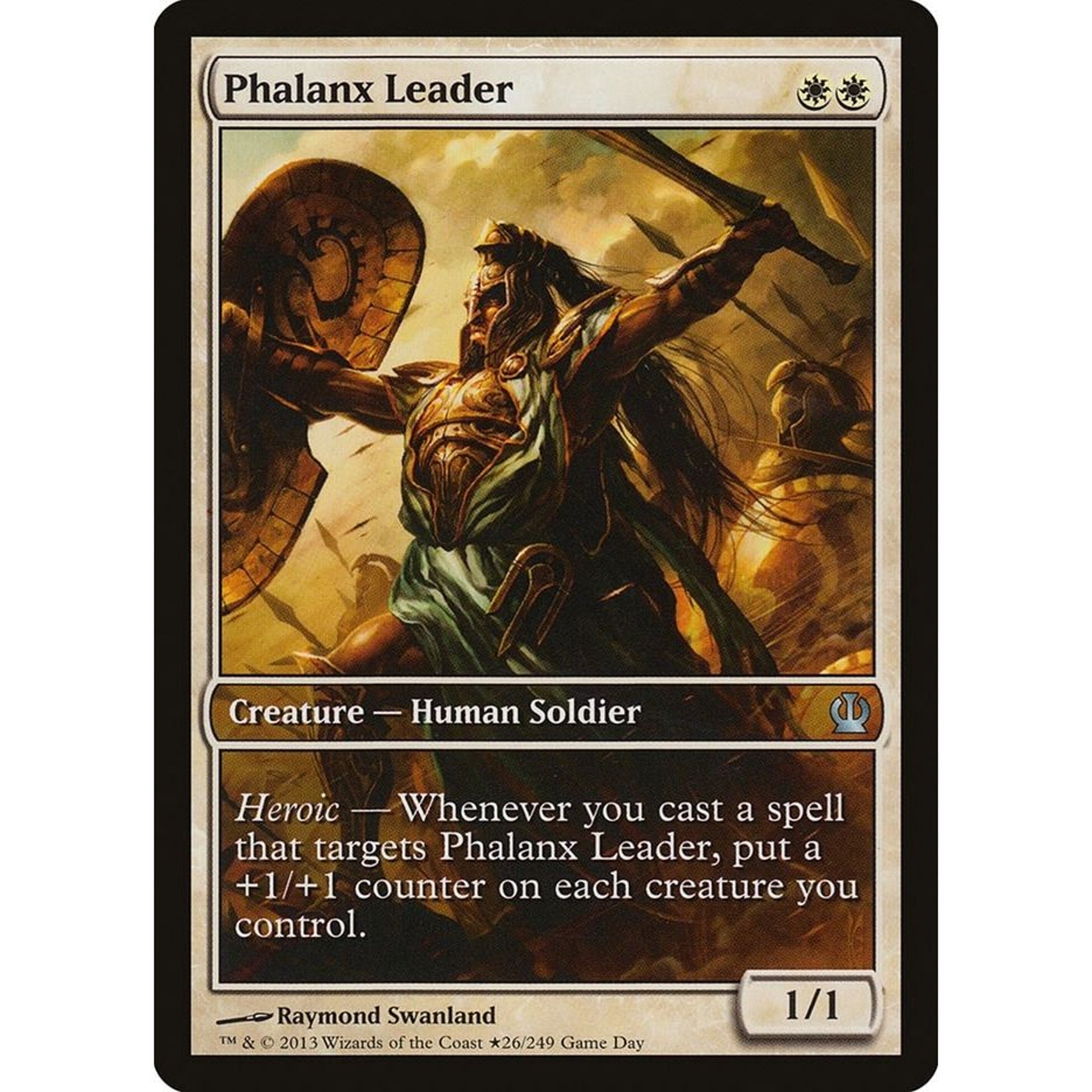 Image for Phalanx Leader (*26) (GAME) - Magic: The Gathering