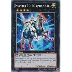Image for Number 10: Illumiknight (Starfoil) (SP13-EN026) (SP13) - YuGiOh