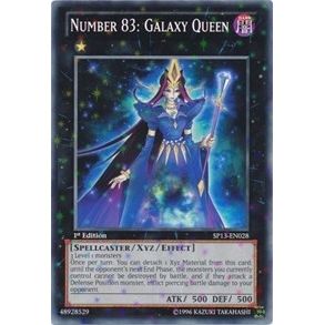 Image for Number 83: Galaxy Queen (Starfoil) (SP13-EN028) (SP13) - YuGiOh