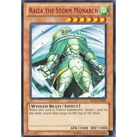 Image for Raiza the Storm Monarch (Red) (DL14-EN008) (DL) - YuGiOh