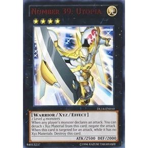 Image for Number 39: Utopia (Red) (DL14-EN010) (DL) - YuGiOh