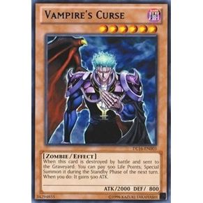 Image for Vampire's Curse (Blue) (DL16-EN003) (DL) - YuGiOh