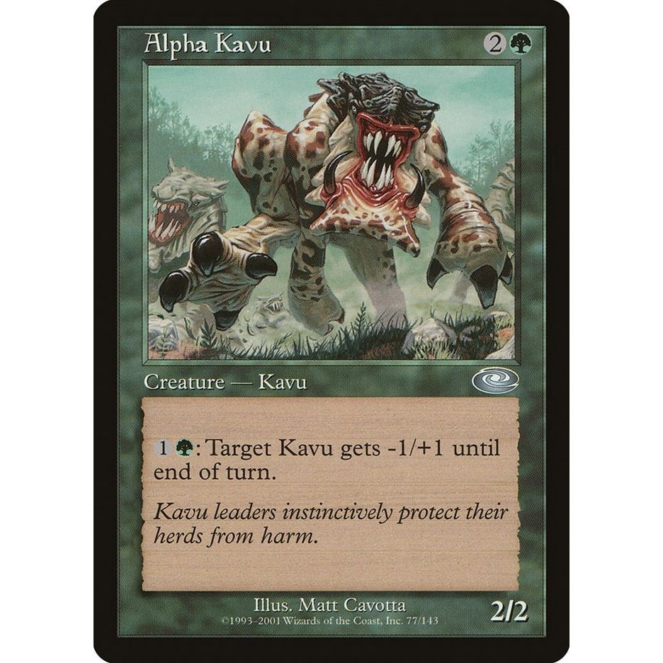 Image for Alpha Kavu (77) (PLS) - Magic: The Gathering