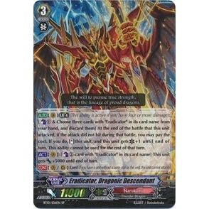 Image for Eradicator, Dragonic Descendant (BT10/S06EN) (BT10) - Cardfight Vanguard