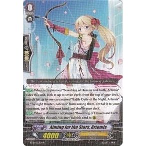 Image for Aiming for the Stars, Artemis (BT10/033EN) (BT10) - Cardfight Vanguard
