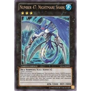 Image for Number 47: Nightmare Shark (YZ04-EN001) (YZ0#) - YuGiOh
