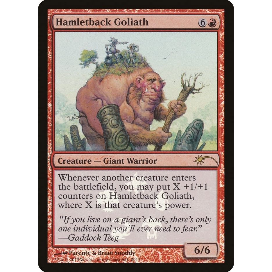 Image for Hamletback Goliath (A10) (MEDIA) - Magic: The Gathering