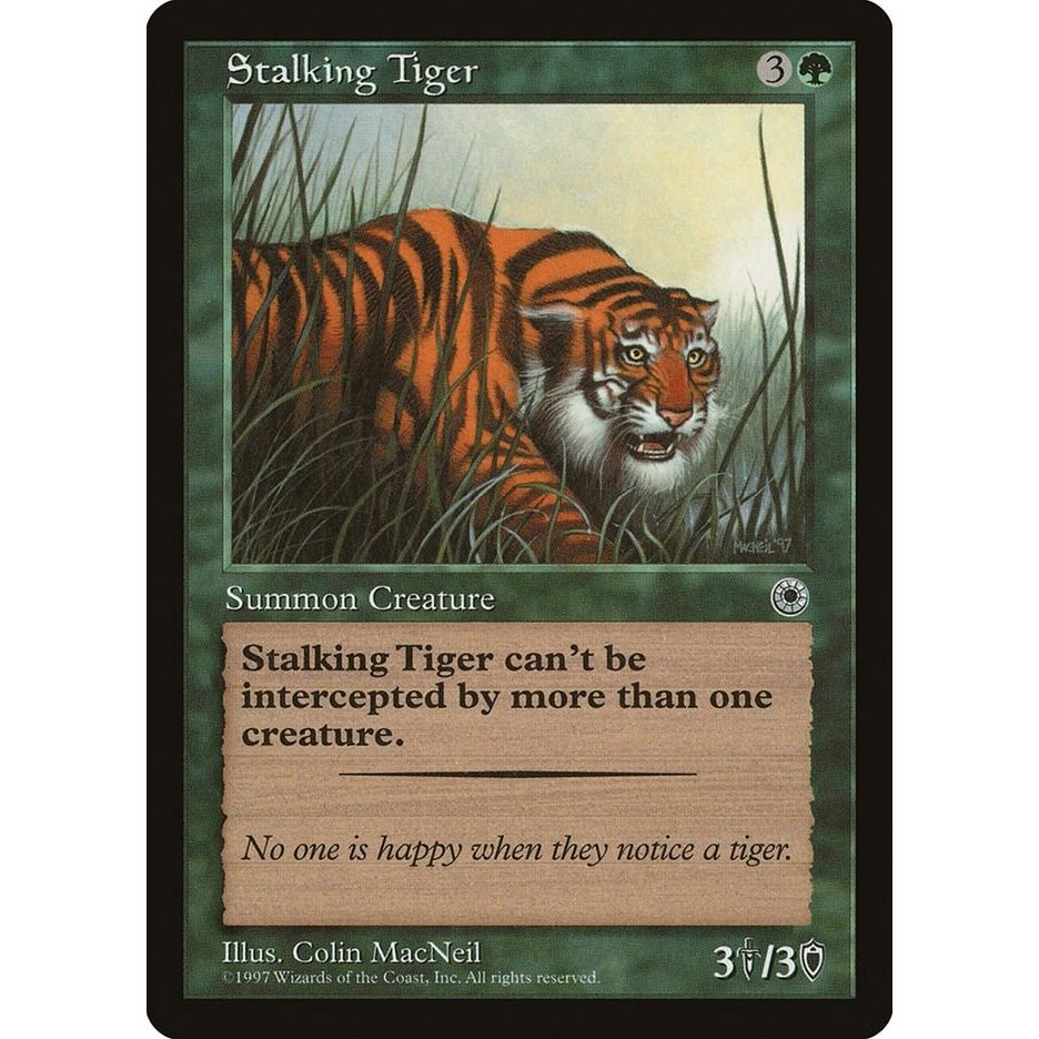 Image for Stalking Tiger (POR) - Magic: The Gathering