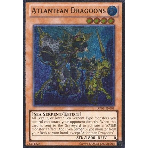 Image for Atlantean Dragoons (UTR) (AP02-EN001) (AP02) - YuGiOh