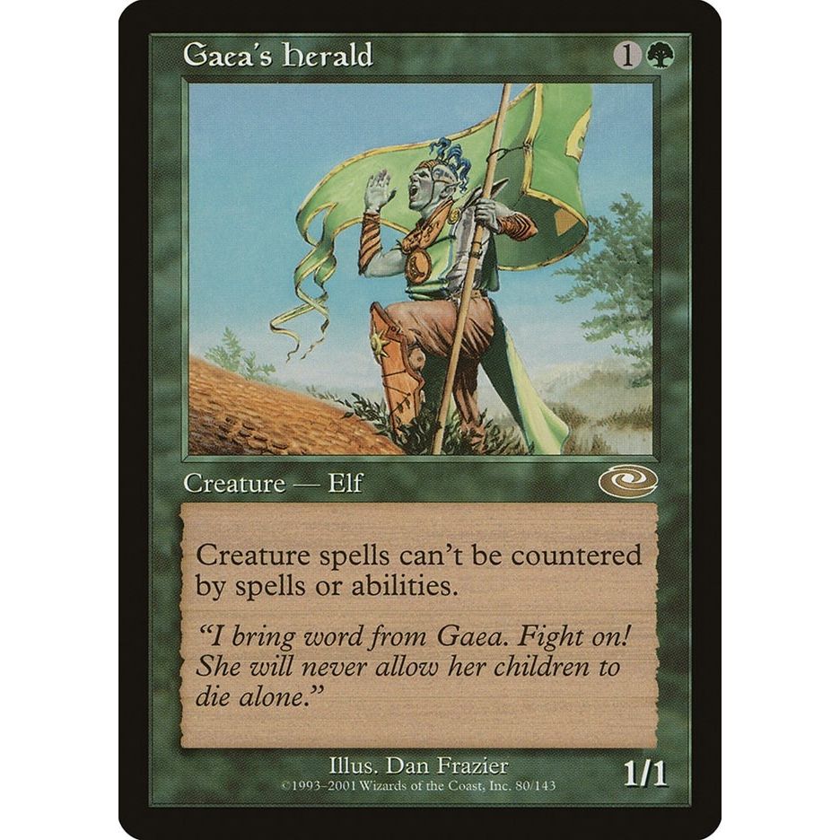 Image for Gaea's Herald (80) (PLS) - Magic: The Gathering