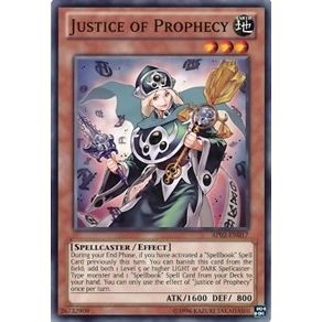 Image for Justice of Prophecy (AP02-EN017) (AP02) - YuGiOh