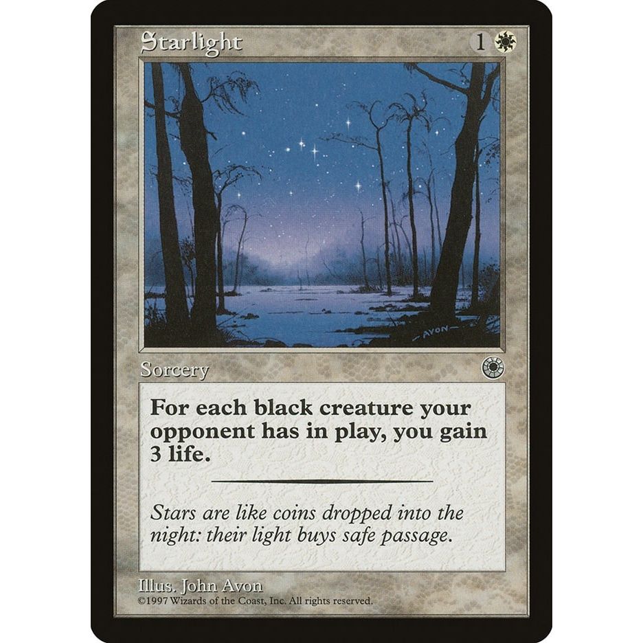 Image for Starlight (POR) - Magic: The Gathering