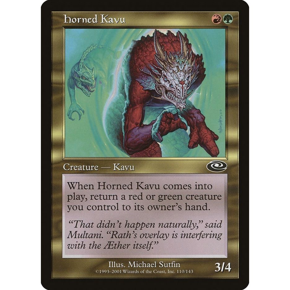 Image for Horned Kavu (110) (PLS) - Magic: The Gathering