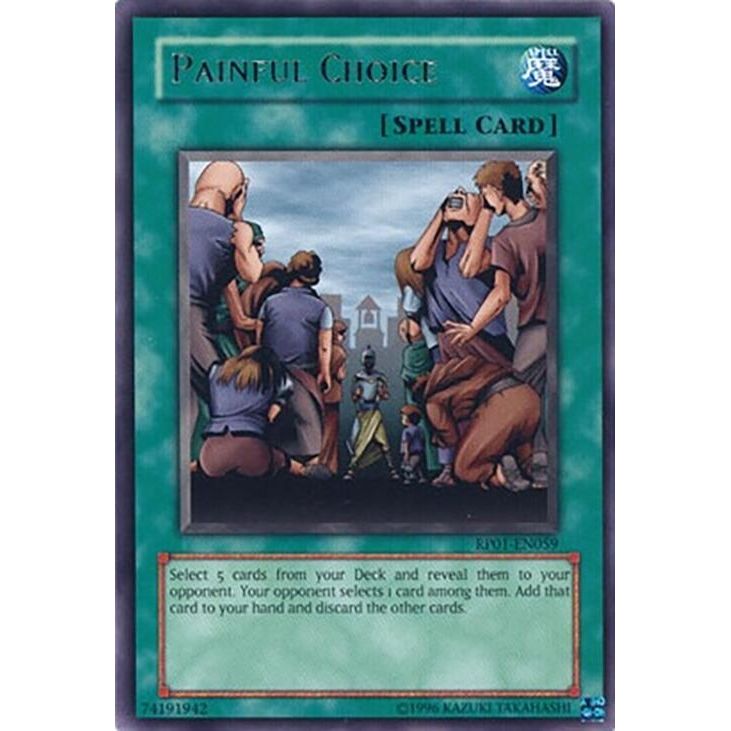 Image for Painful Choice (RP01-EN059) (RP01) - YuGiOh