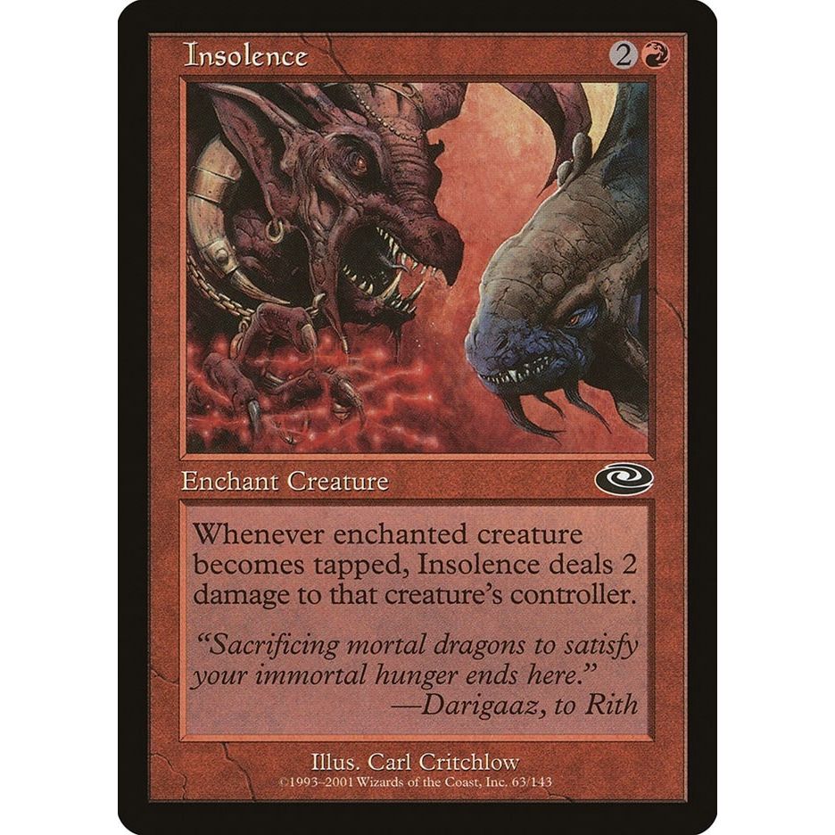 Image for Insolence (63) (PLS) - Magic: The Gathering