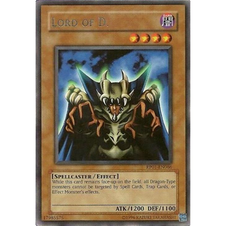Image for Lord of D. (RP01-EN086) (RP01) - YuGiOh