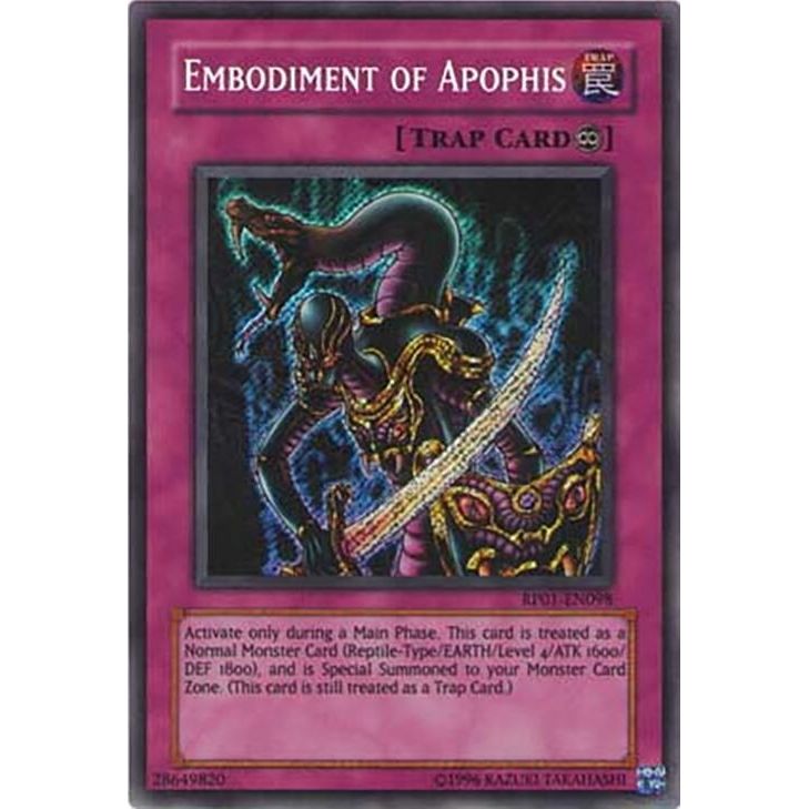 Image for Embodiment of Apophis (RP01-EN098) (RP01) - YuGiOh