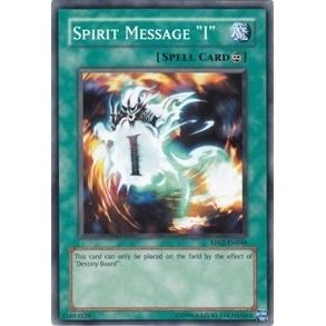 Image for Spirit Message "I" (RP02-EN046) (RP02) - YuGiOh