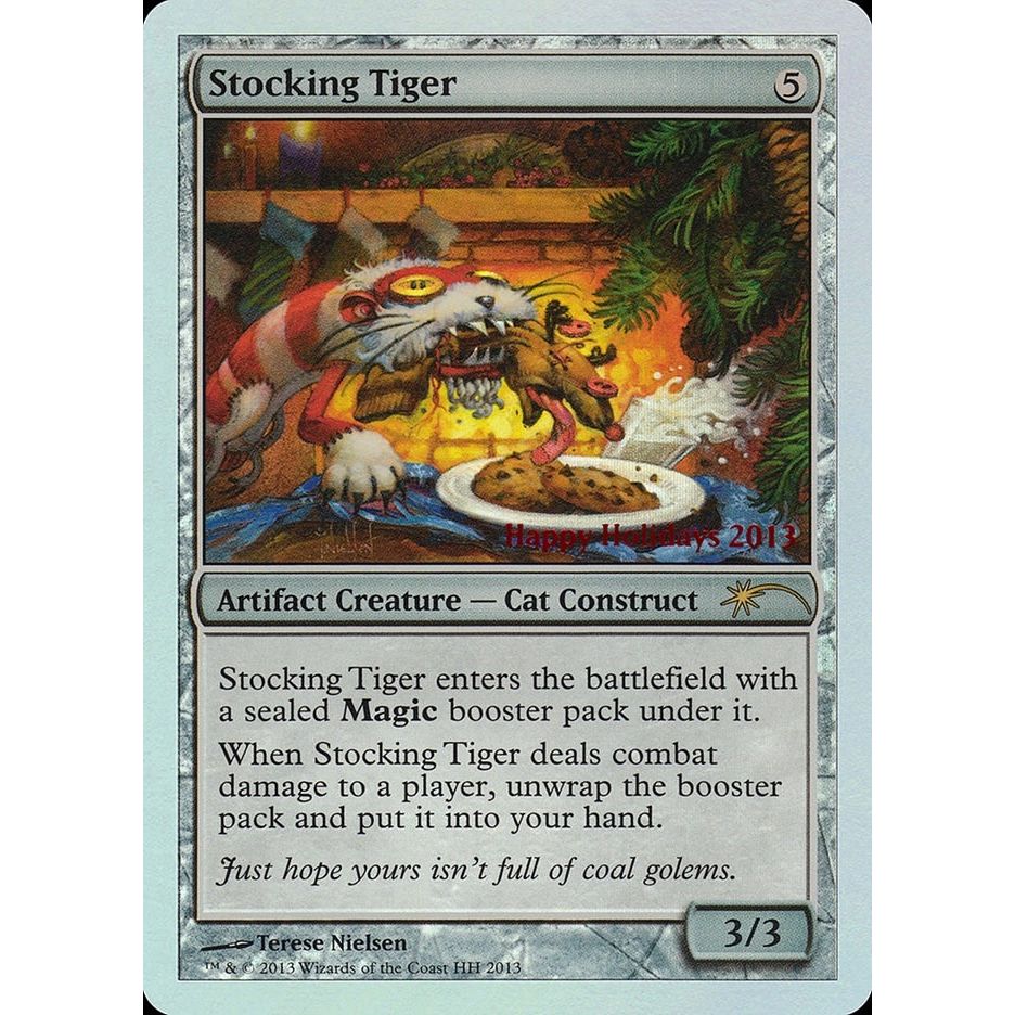 Image for Stocking Tiger (2013) (SPECIAL) - Magic: The Gathering