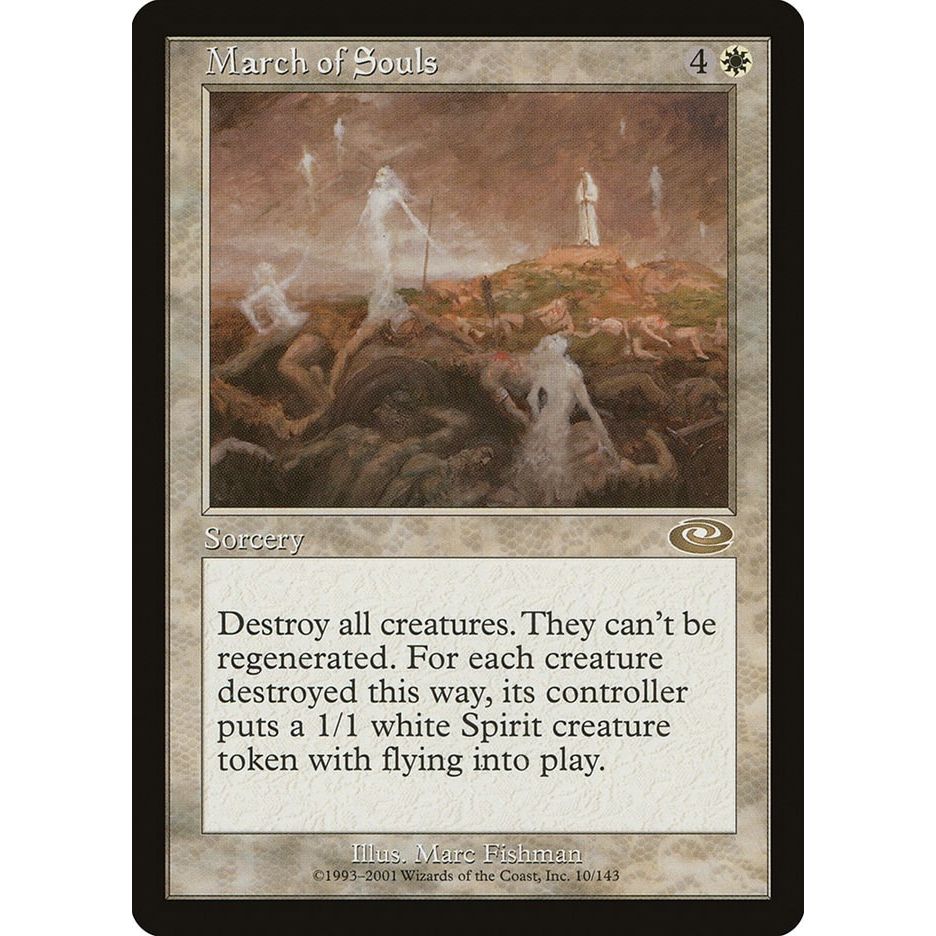 Image for March of Souls (10) (PLS) - Magic: The Gathering