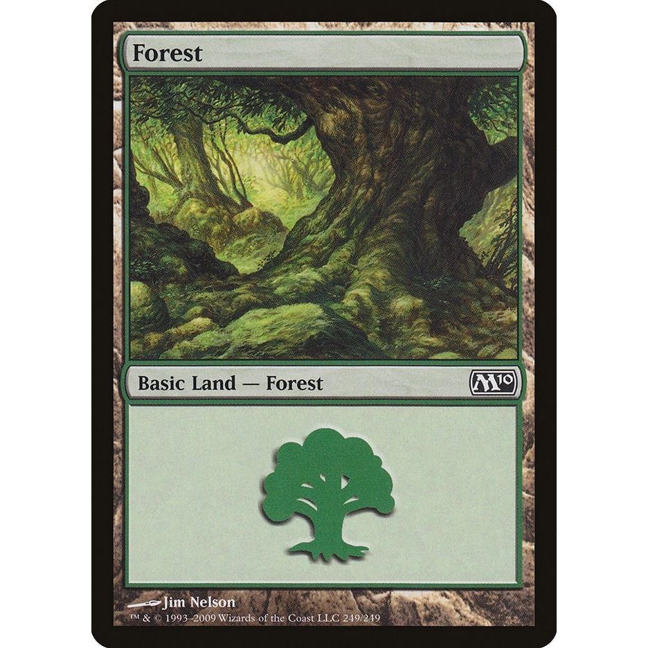 Image for Forest (249) (249) (M10) - Magic: The Gathering
