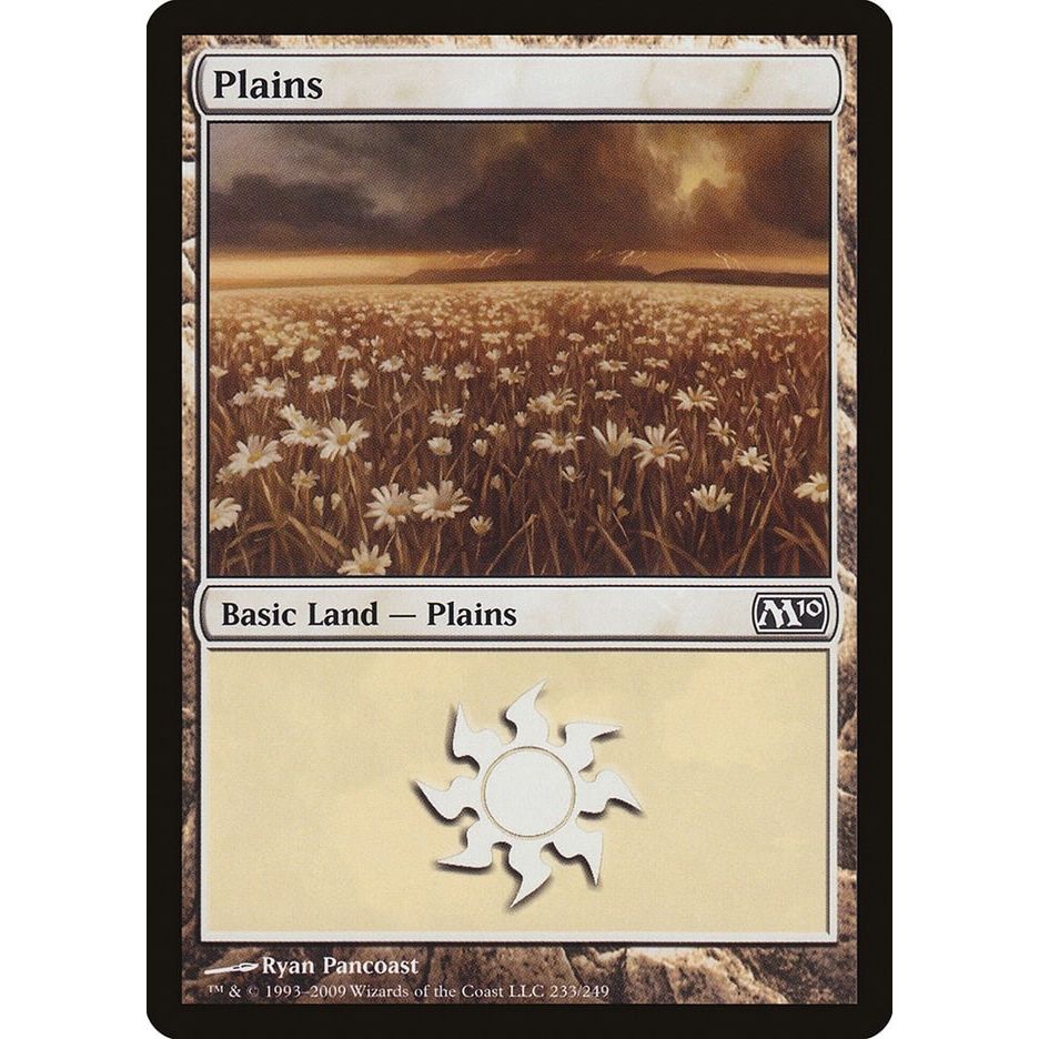 Image for Plains (233) (233) (M10) - Magic: The Gathering