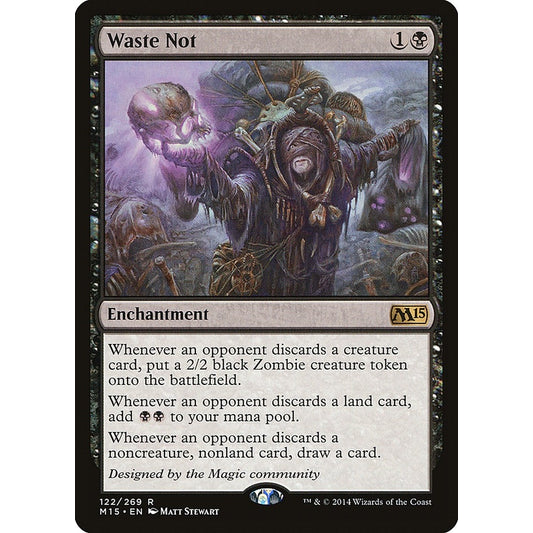 Waste Not (122) (M15)