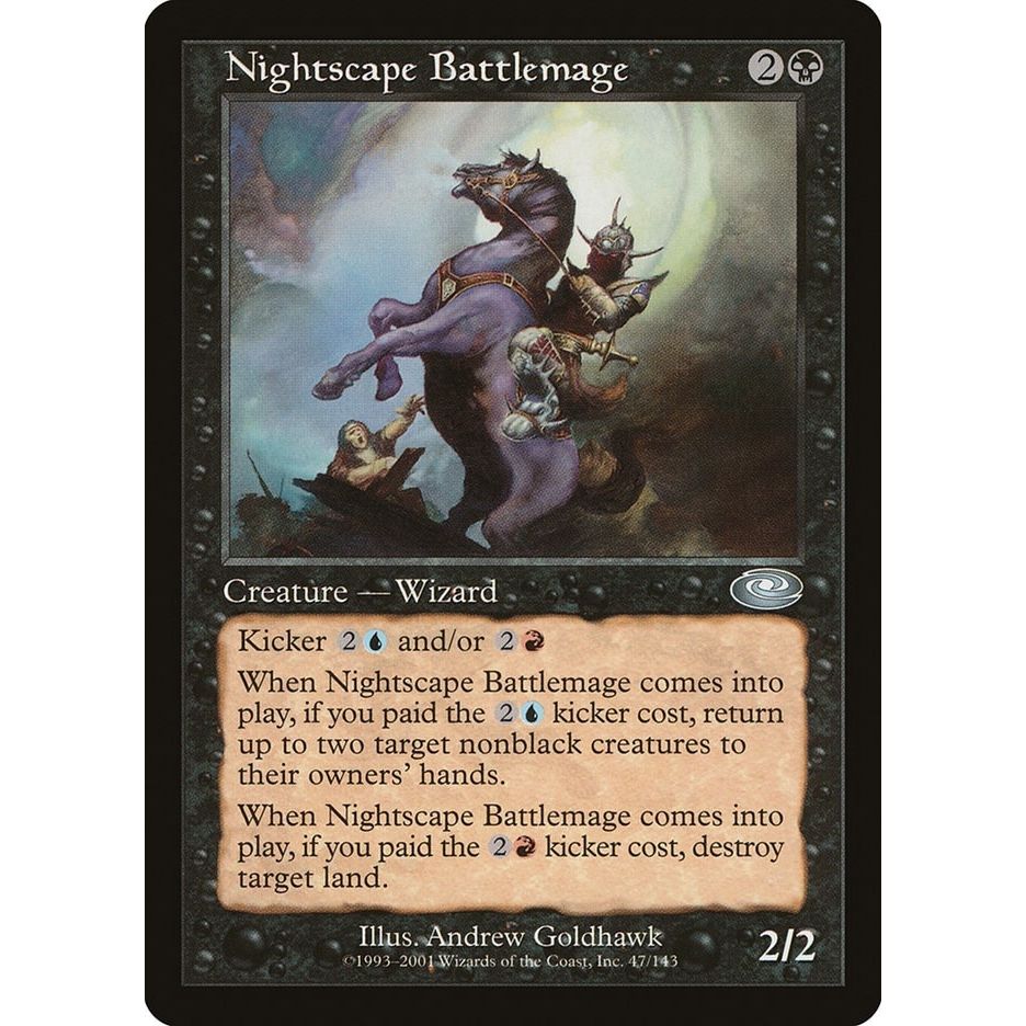 Image for Nightscape Battlemage (47) (PLS) - Magic: The Gathering