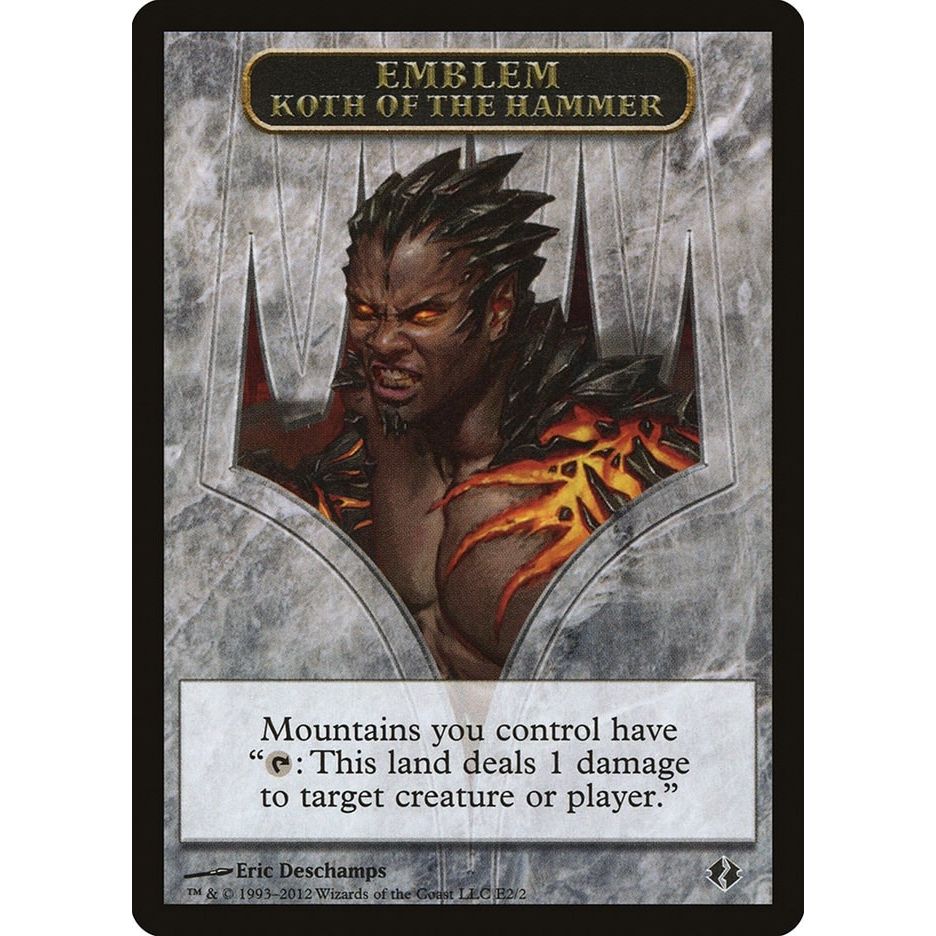 Image for Emblem - Koth of the Hammer (E2) (DDI) - Magic: The Gathering