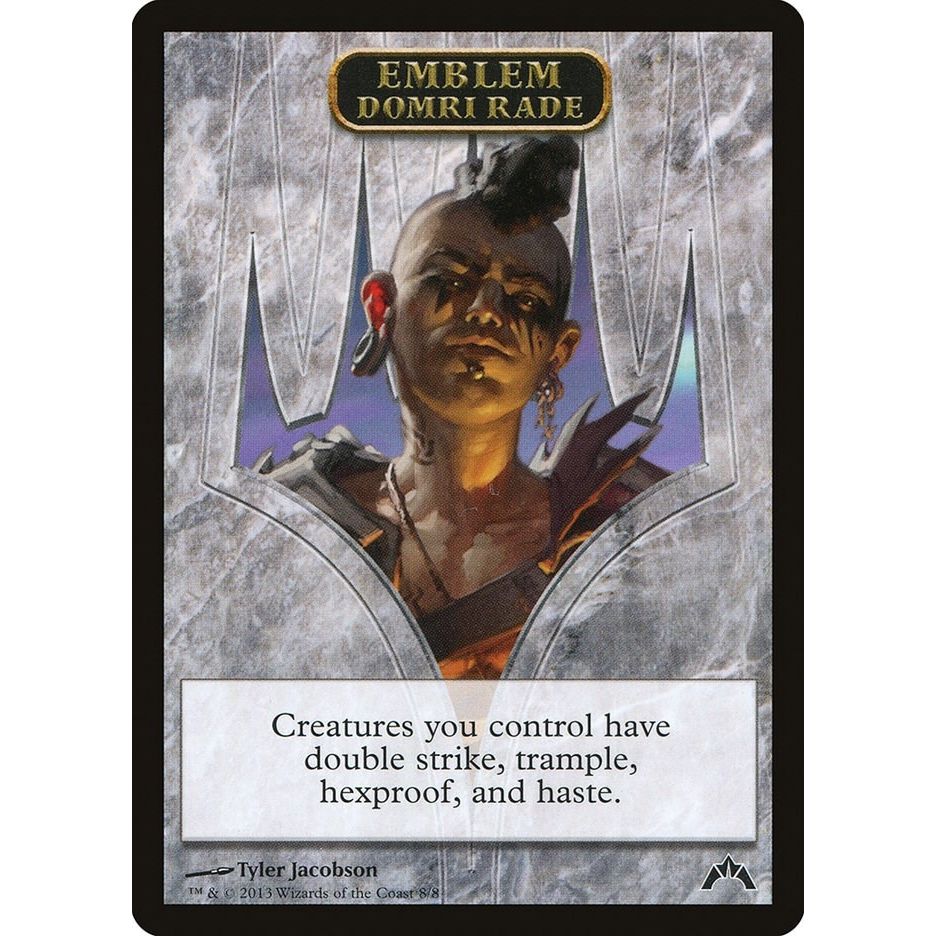 Image for Emblem - Domri Rade (8) (GTC) - Magic: The Gathering