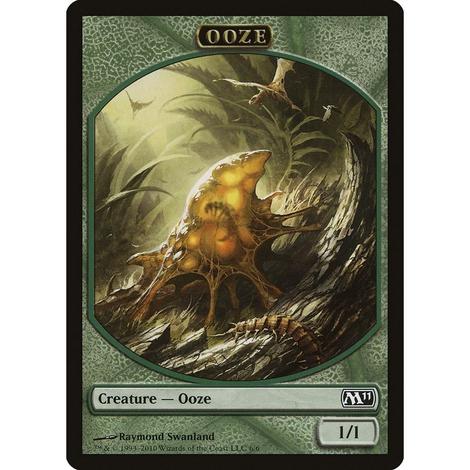 Image for Ooze Token (6) (6) (M11) - Magic: The Gathering