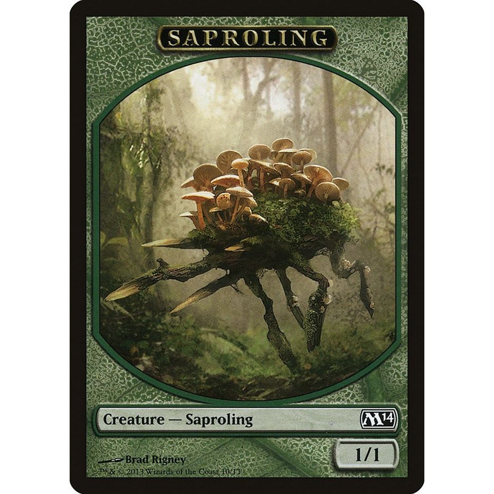 Image for Saproling Token (10) (M14) - Magic: The Gathering