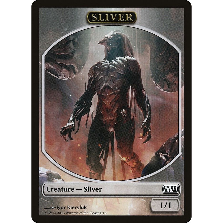 Image for Sliver Token (1) (M14) - Magic: The Gathering