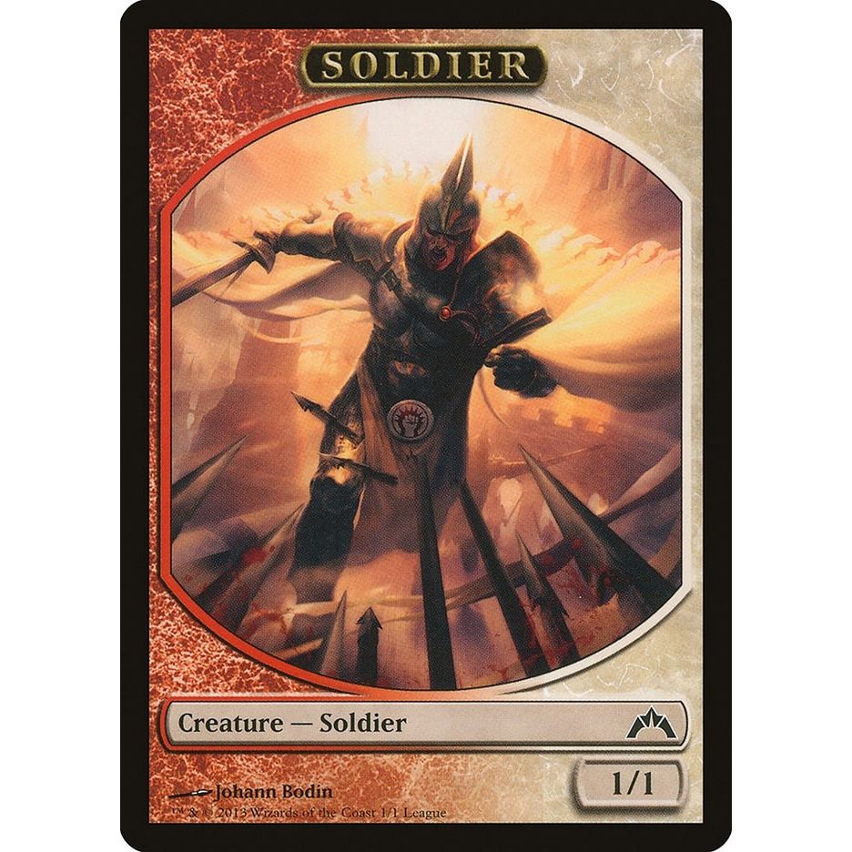 Image for Soldier Token (Gatecrash) (1) (LEP) - Magic: The Gathering