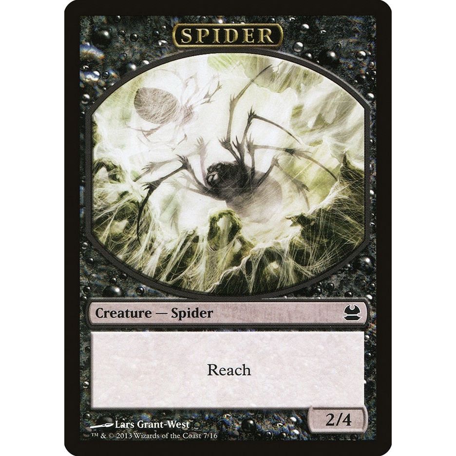 Image for Spider Token (7) (MMA) - Magic: The Gathering
