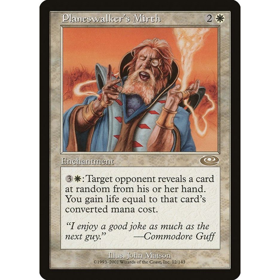 Image for Planeswalker's Mirth (12) (PLS) - Magic: The Gathering