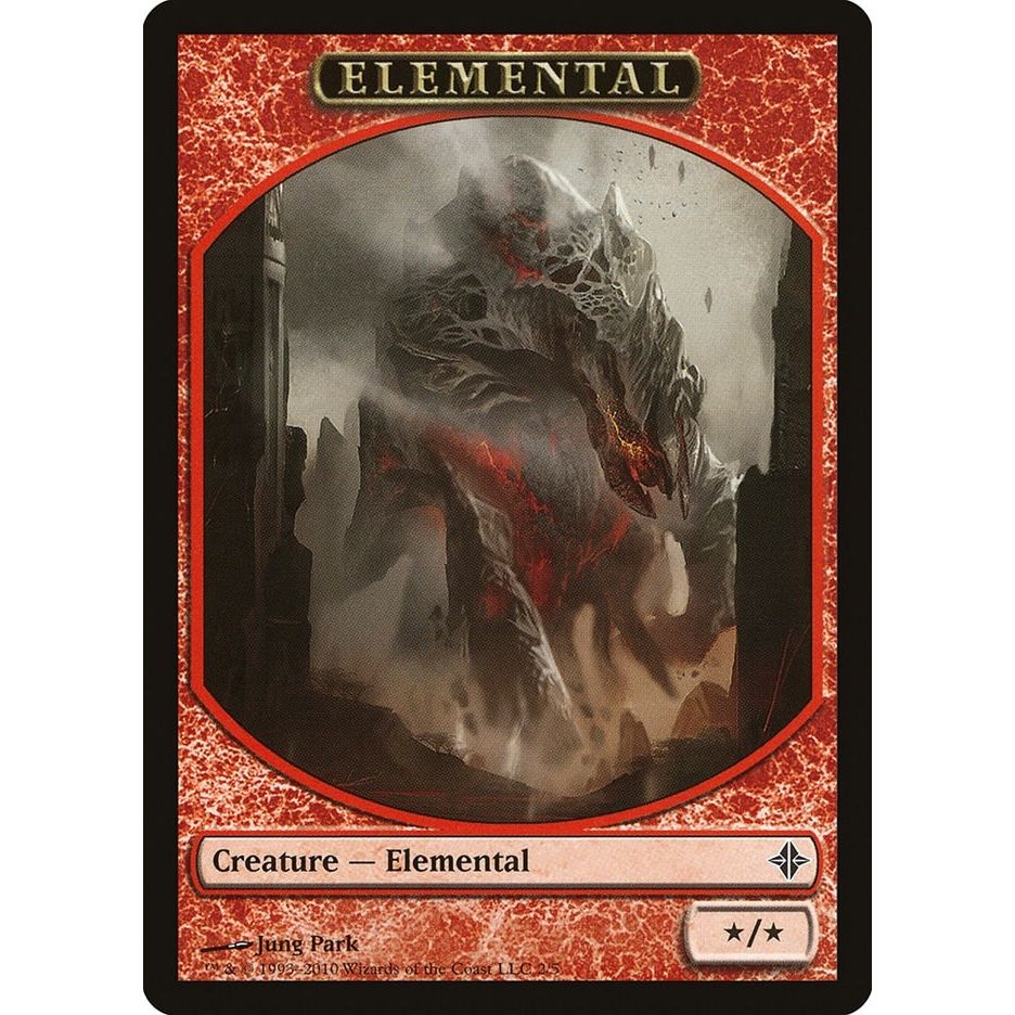 Image for Elemental Token (2) (ROE) - Magic: The Gathering