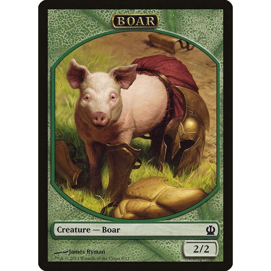 Image for Boar Token (8) (THS) - Magic: The Gathering