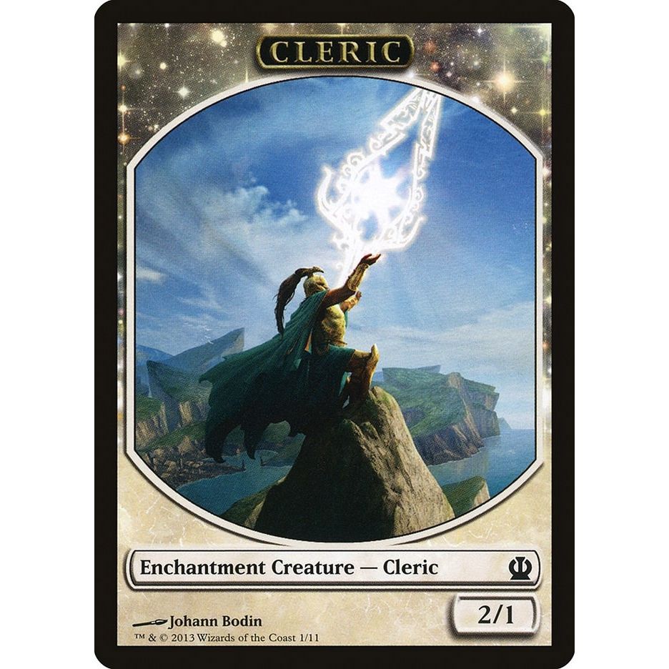 Image for Cleric Token (1) (THS) - Magic: The Gathering