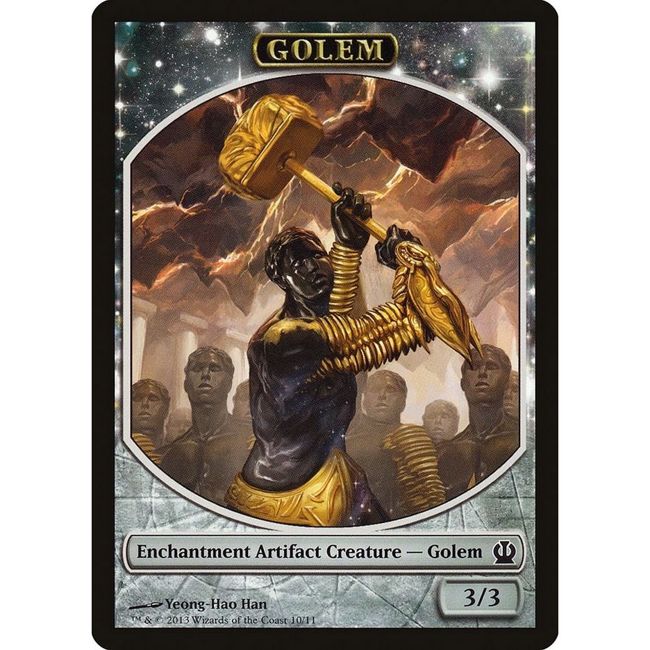 Image for Golem Token (10) (THS) - Magic: The Gathering