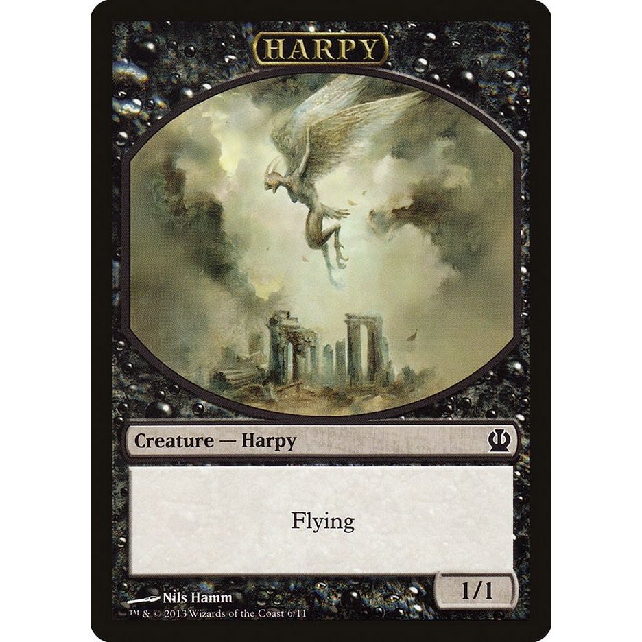 Image for Harpy Token (6) (THS) - Magic: The Gathering