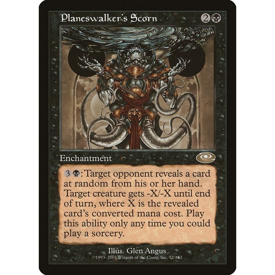 Image for Planeswalker's Scorn (52) (PLS) - Magic: The Gathering