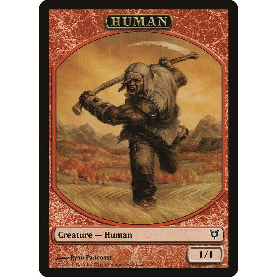 Image for Human Token (7) (7) (AVR) - Magic: The Gathering