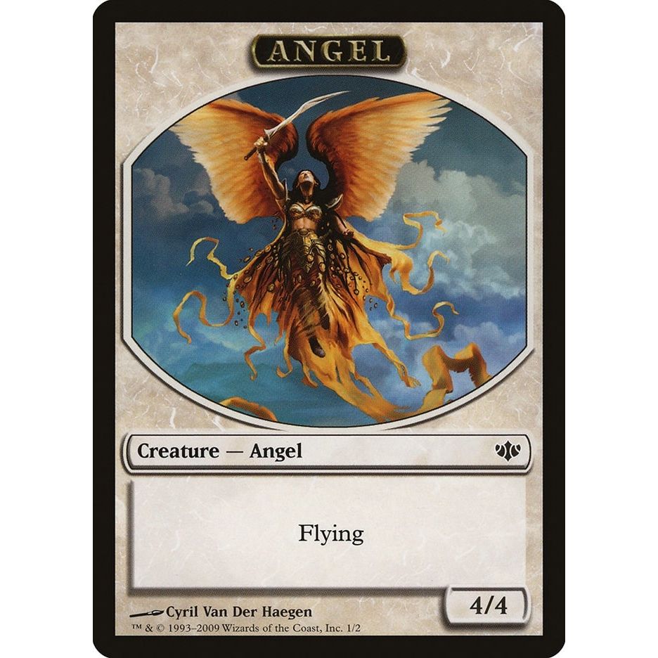 Image for Angel Token (1) (CON) - Magic: The Gathering