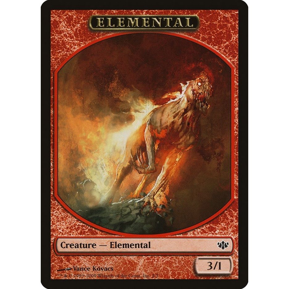 Image for Elemental Token (2) (CON) - Magic: The Gathering