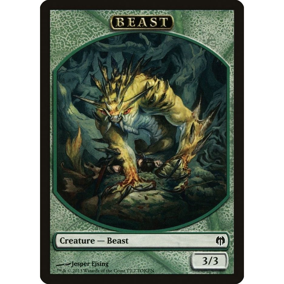 Image for Beast Token (T2) (DDL) - Magic: The Gathering