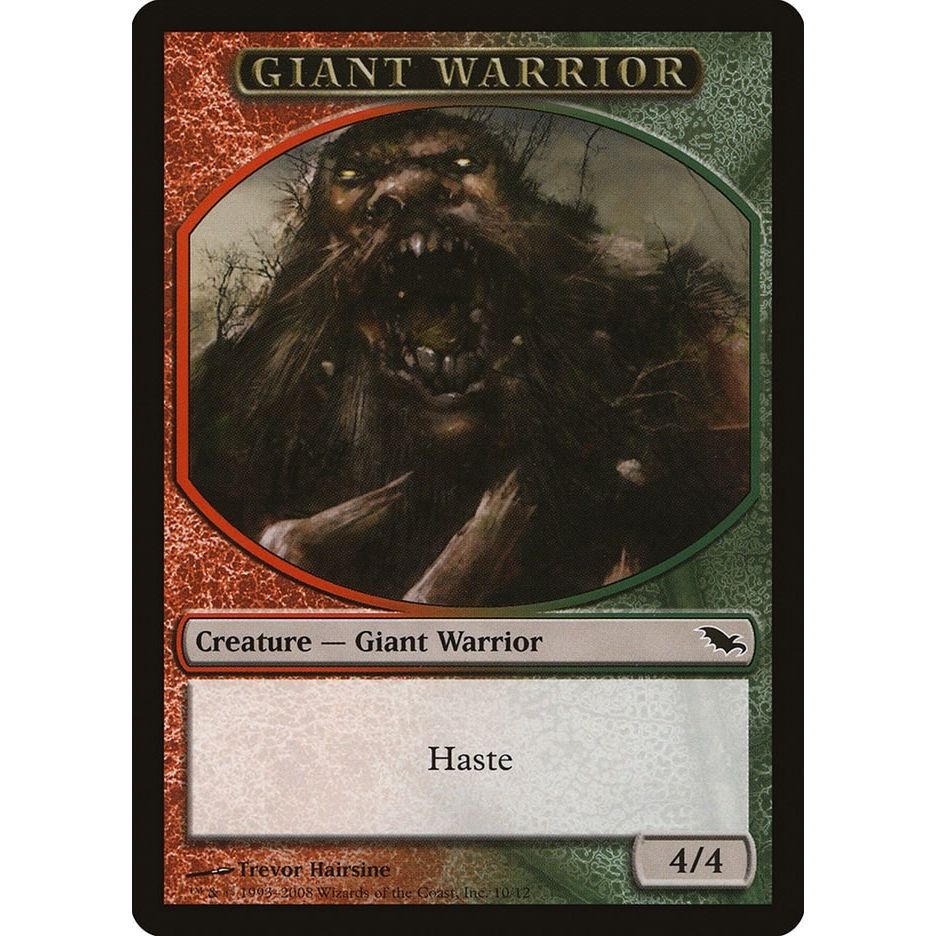 Image for Giant Warrior Token (10) (SHM) - Magic: The Gathering
