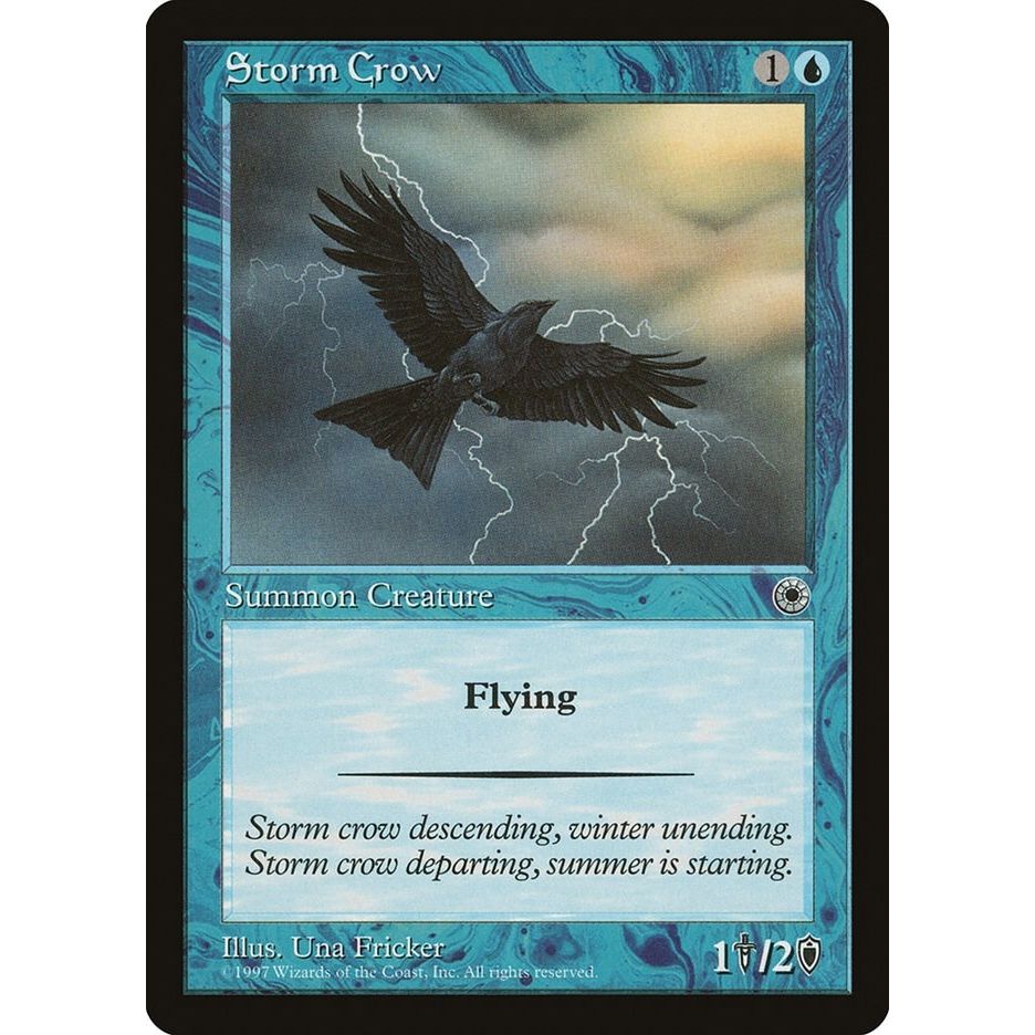 Image for Storm Crow (POR) - Magic: The Gathering