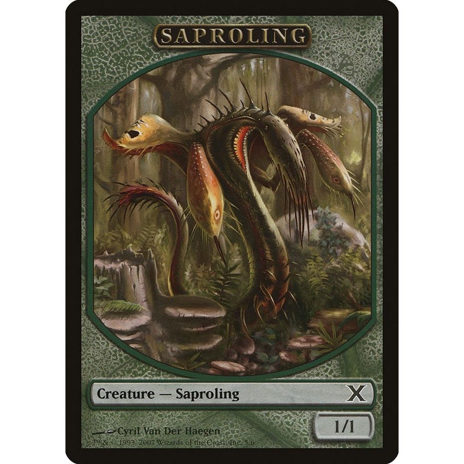 Image for Saproling Token (5) (10E) - Magic: The Gathering