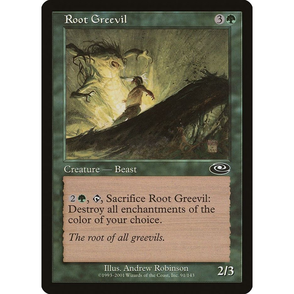 Image for Root Greevil (91) (PLS) - Magic: The Gathering